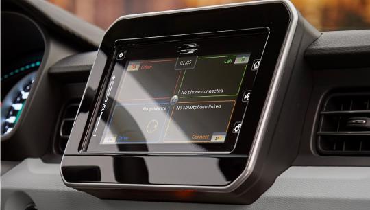 Navigatiesysteem aanraakscherm