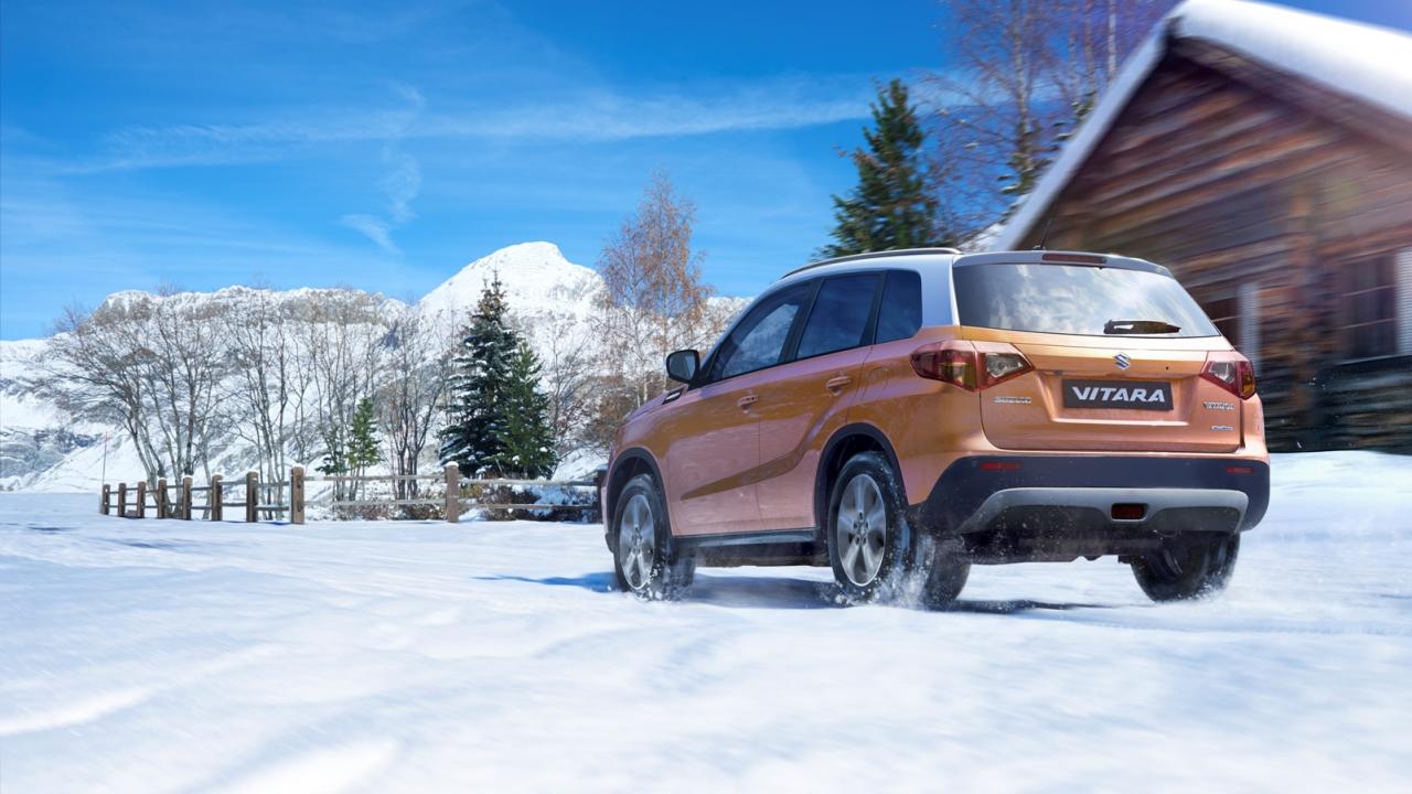 autorijden in de bergen Vitara autorijden in de bergen Vitara