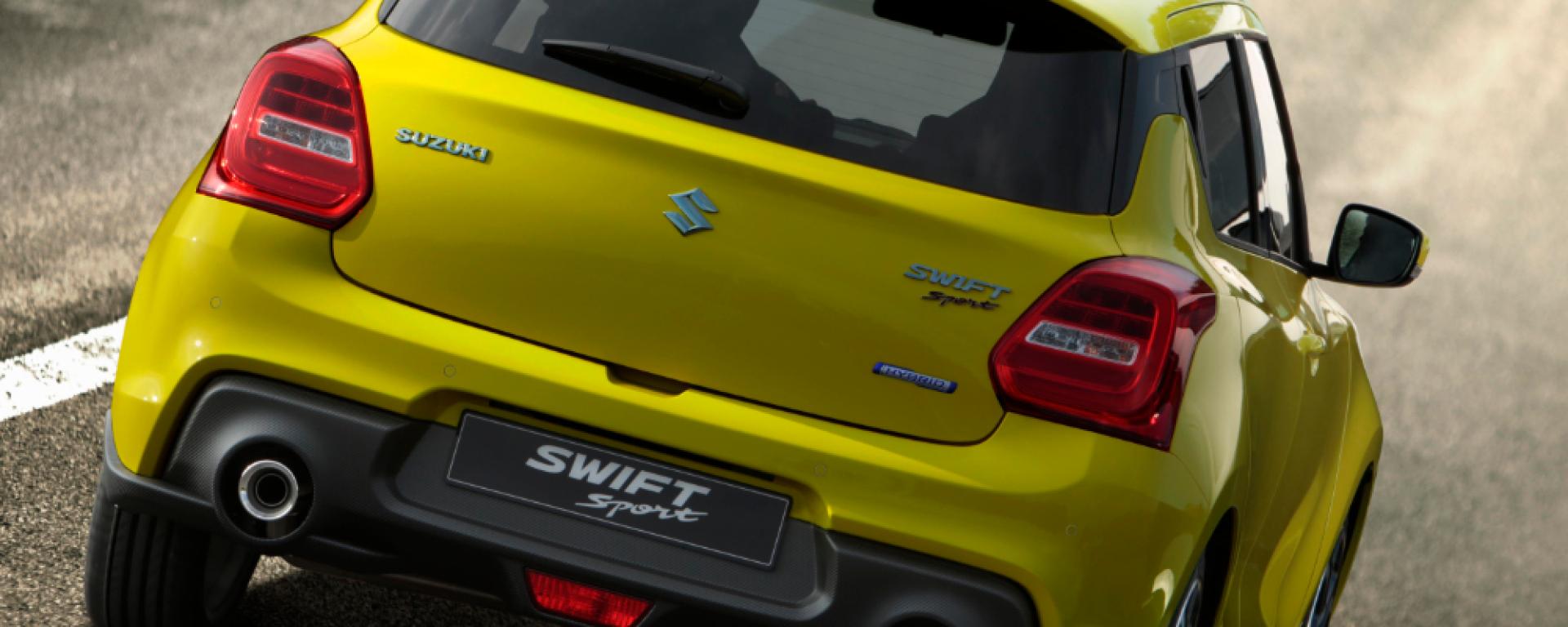 Swift Sport achter