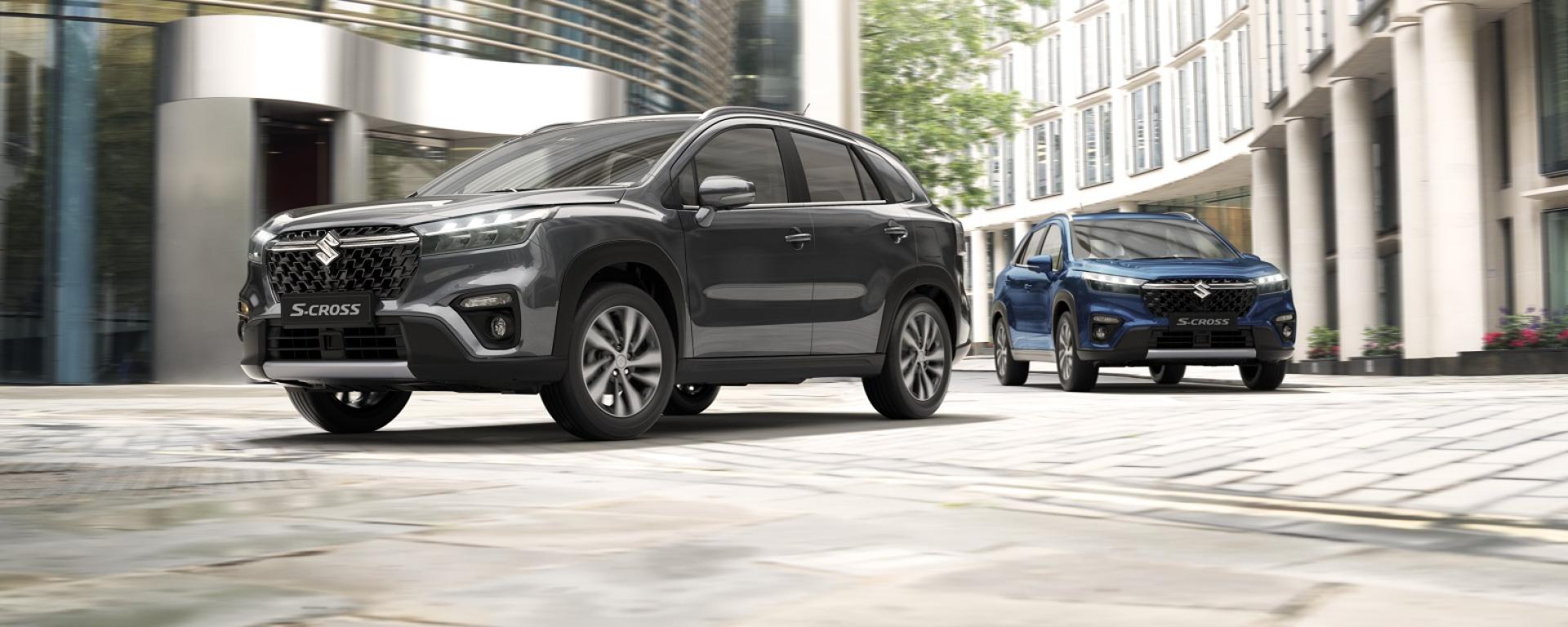 New S-Cross 2 in de straat 
