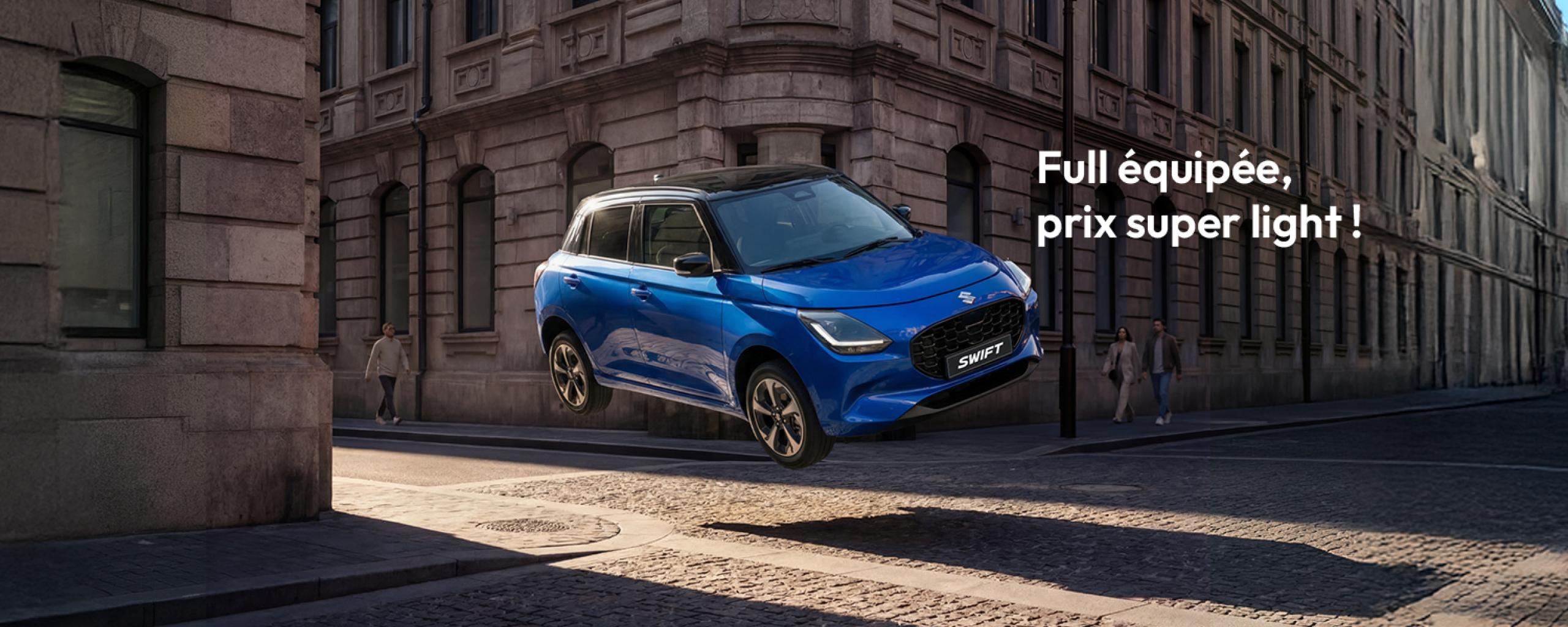 Suzuki Swift : full équipée, prix super light !