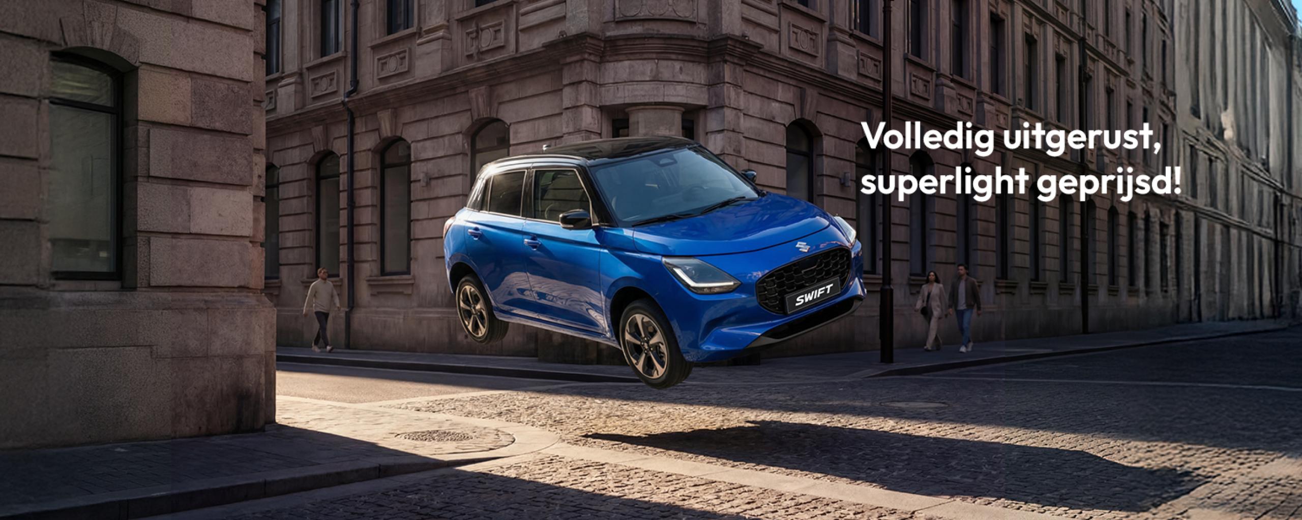 Suzuki Swift: volledig uitgerust, superlight geprijsd!