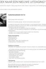 gezocht Automecanicien