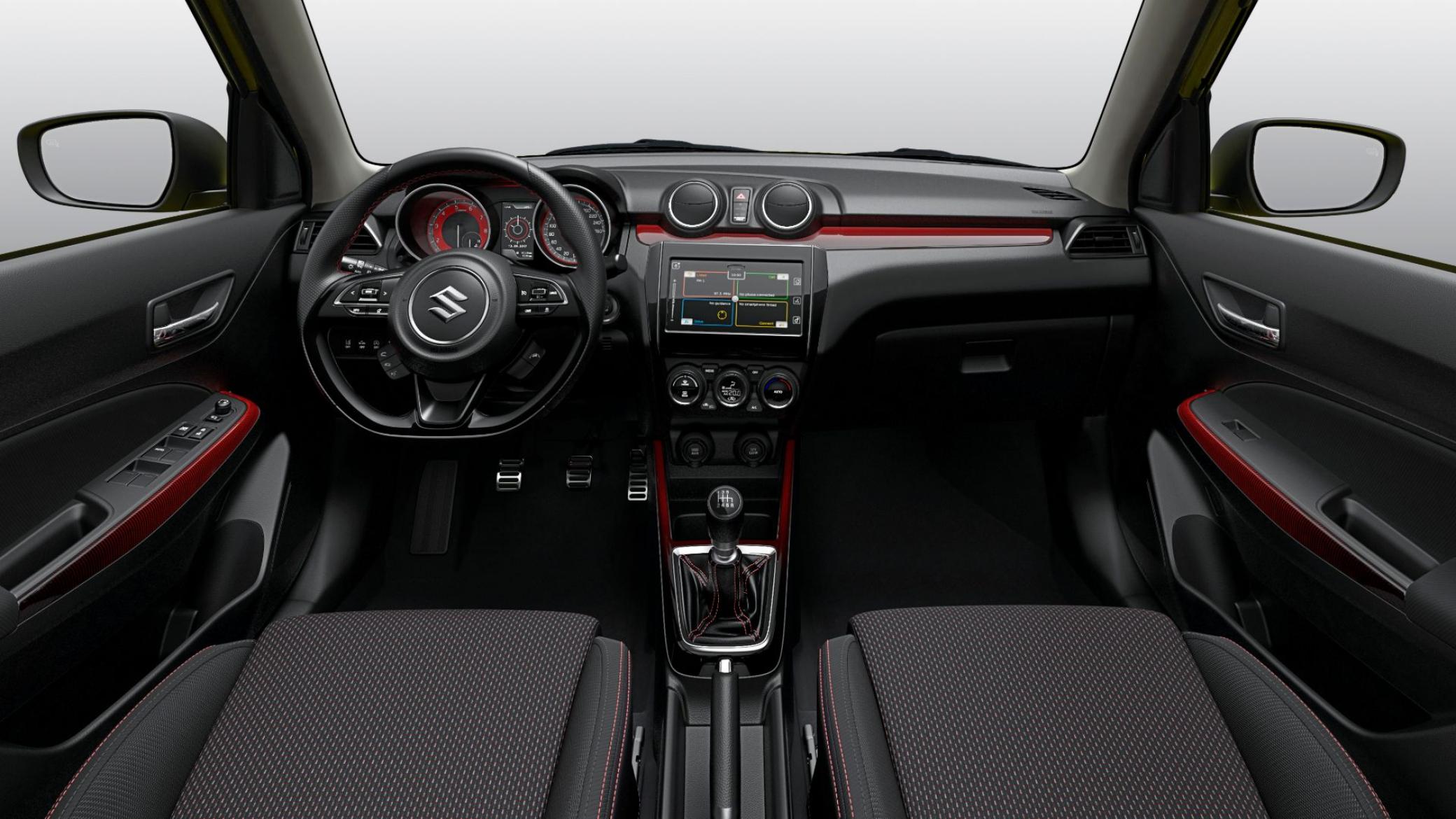 interieur Swift Sport