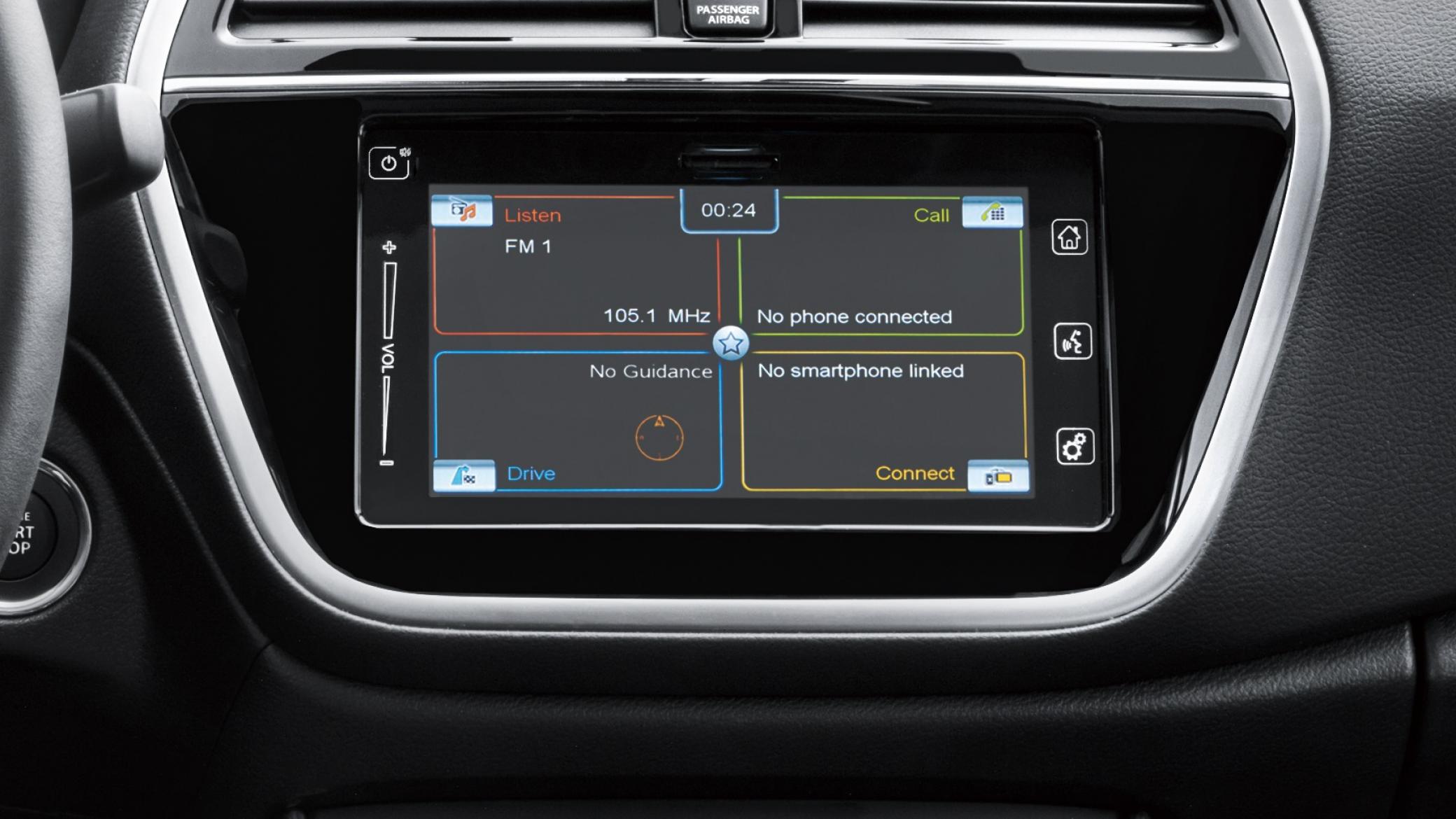 S-Cross smartphone display