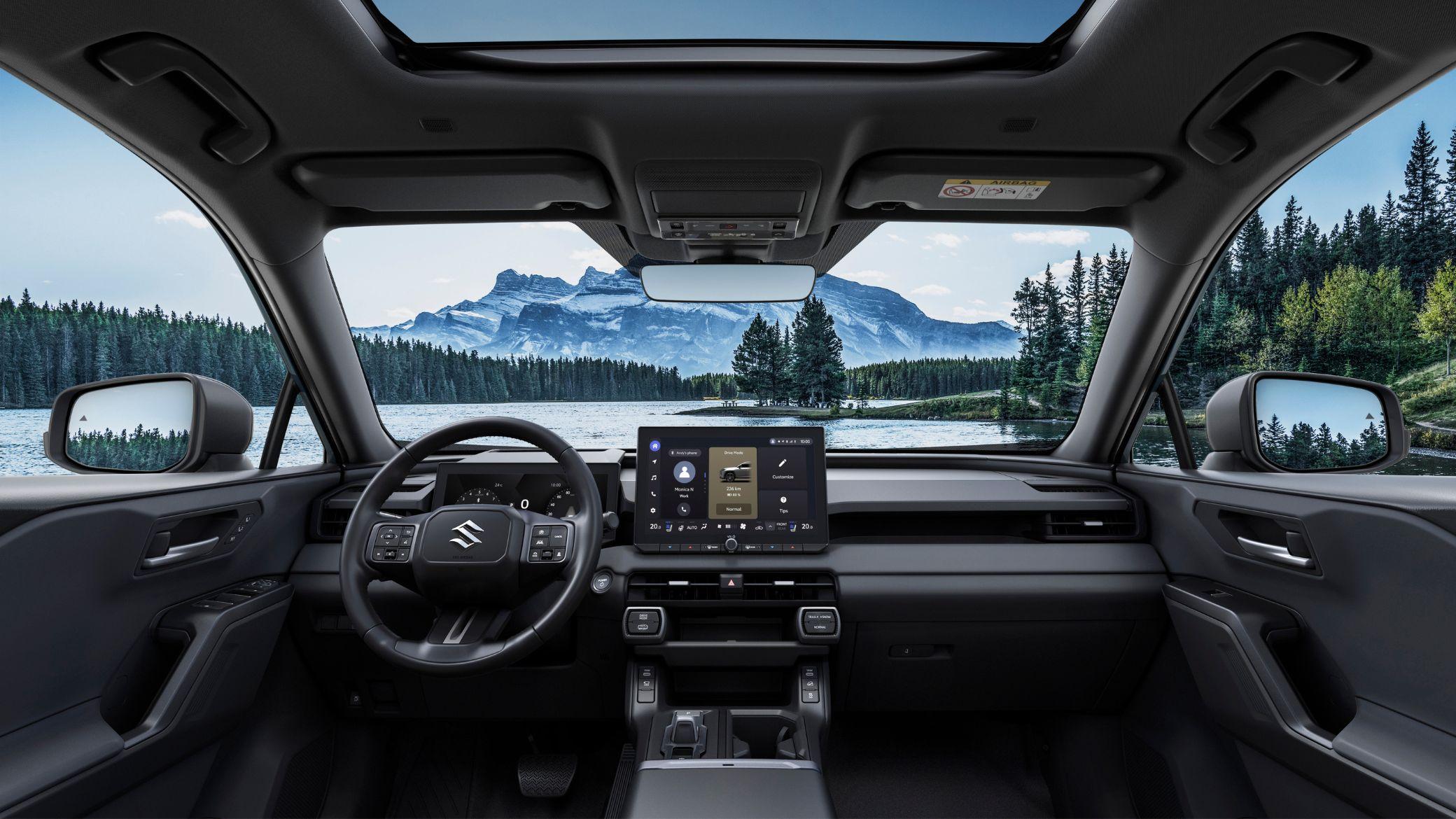 Across - interior view